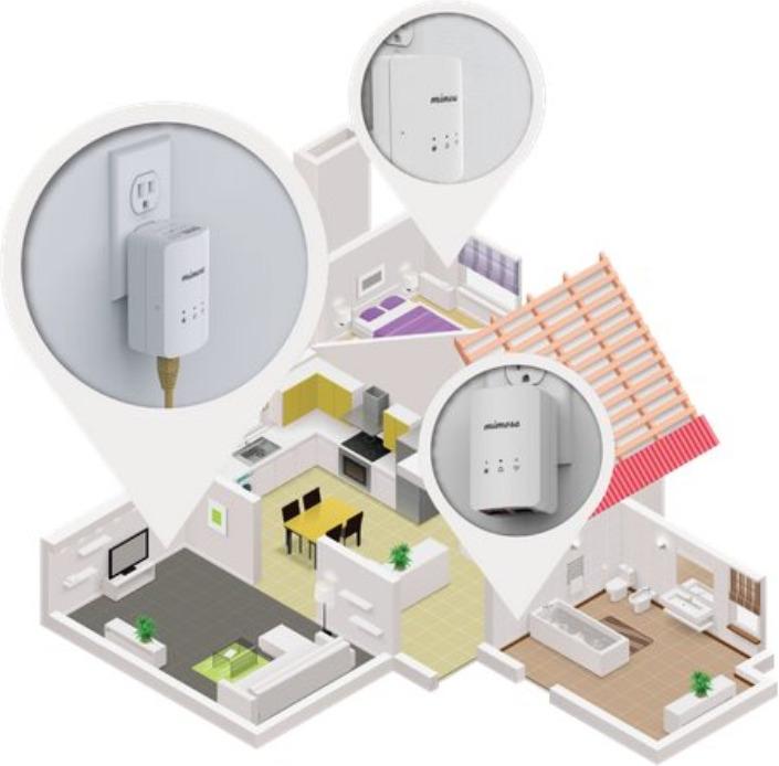 Actual product image Mimosa 100-00035(G2 POE) - G2 PoE - Wi-Fi gateway (300 Mbit/s)