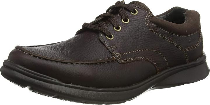 Image du produit Clarks Cotrell Edge heren Derbys, Brown Oily, 41.5 EU Breed (41.5)