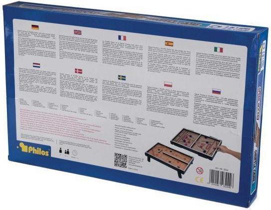 Actual product image Philos Shuffle Game & Speed Hockey, table game, with feet