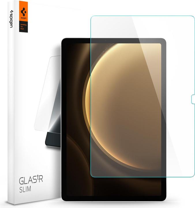 Image du produit Spigen Verre trempé Glas.tR Slim pour Samsung Galaxy Tab S9 FE 10.9" X510 / X516B (1 pcs, Samsung Galaxy Tab S9 FE)