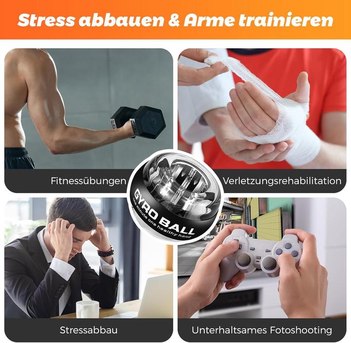 Produktbild BeSokar Gyroball Handgelenktrainer