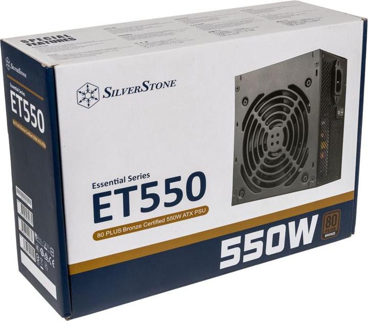 Produktbild Silverstone SST-ET550-B v1.2 ATX Netzteil 80 PLUS Bronze - 550 Watt (550 W)