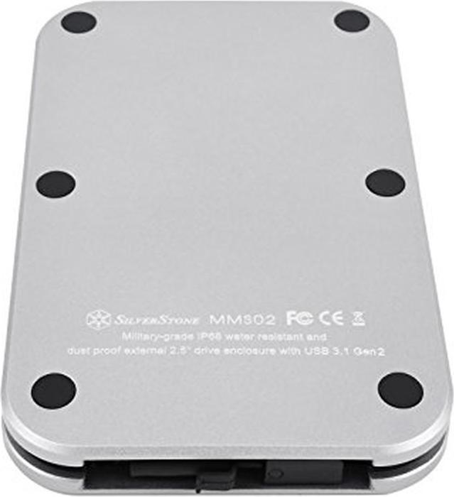 Actual product image Silverstone Mammoth Series MMS02 - Storage Enclosure - 2.5" (6.4 cm) (2.5")