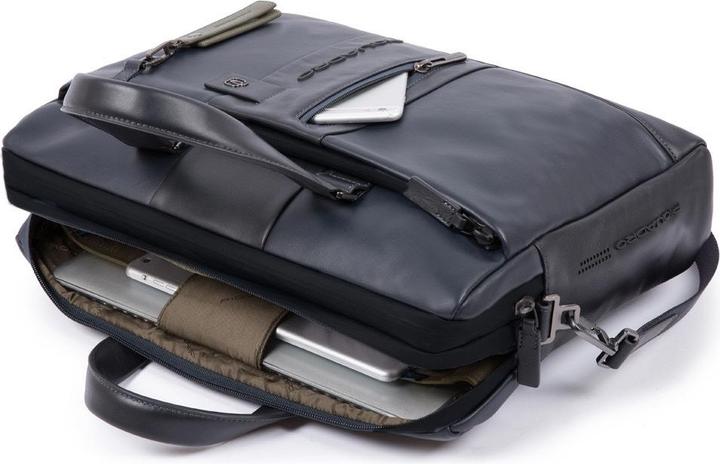 Immagine prodotto Piquadro Personalized Briefcase With Two Handles For Pc And Ipad®10,5 "/ Ipad 9,7" With Pocket For Connequ Ur