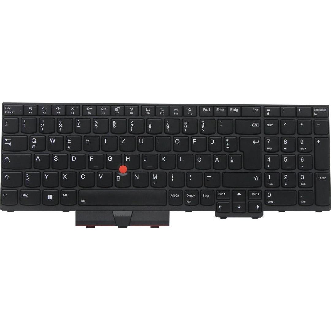 Lenovo Keyboard w/Backlight German, Notebook Ersatzteile, Schwarz