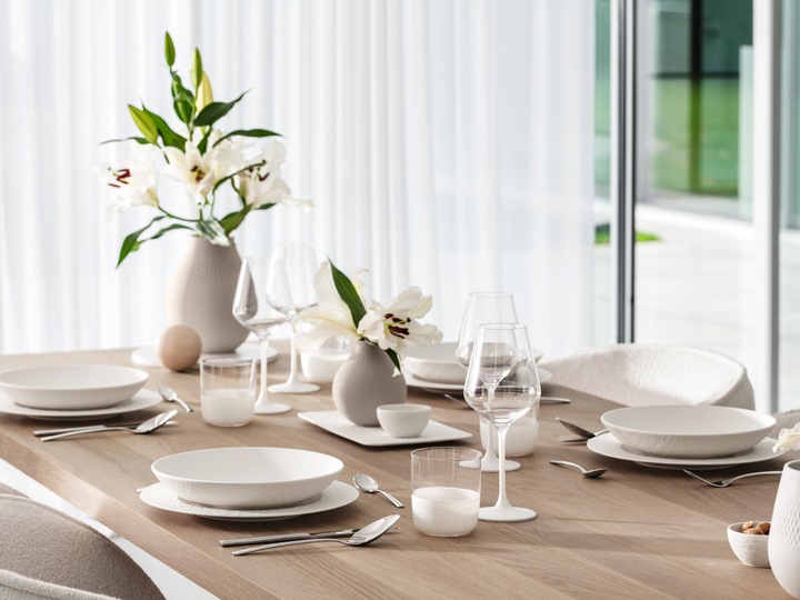 Image du produit Villeroy & Boch Verre à vin blanc, set de 4 pièces Manufacture Rock blanc (38 cl, 4 Verres, Verres à vin blanc)