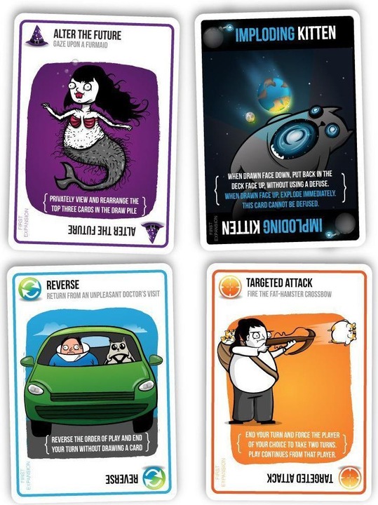 Produktbild Enigma Imploding Kittens - Expansion to Exploding Kittens (Englisch)