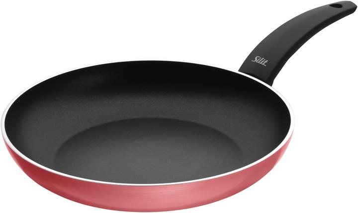 Silit Antihaft Pfanne Bratpfanne 28cm Belluna Aluminium beschichtet rot (Frying pan, Aluminium, 28 x 48 cm)