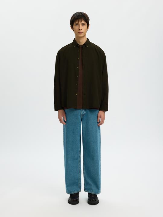 Produktbild Selected 100% Baumwoll Button Down Hemd (M)