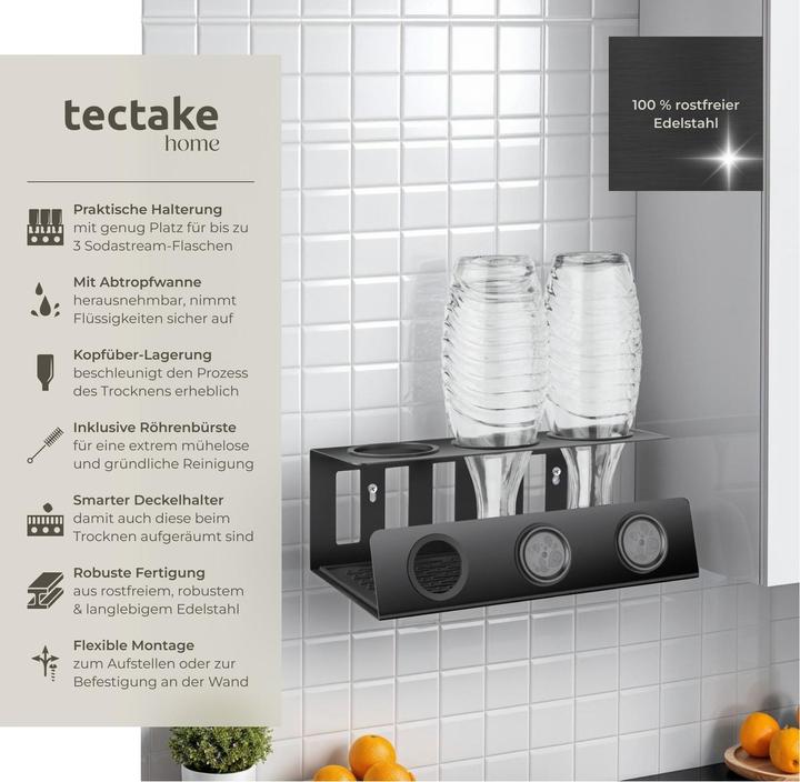 Image du produit tectake Porte-bouteilles TRISO