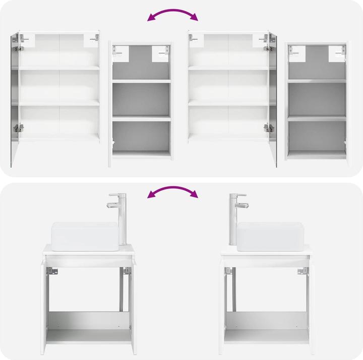 Produktbild vidaXL Badezimmerschrank