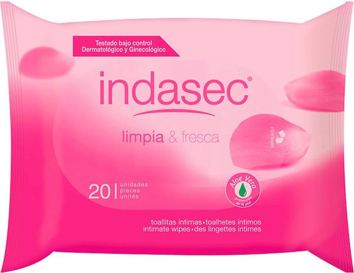 Actual product image Indasec Wet wipes