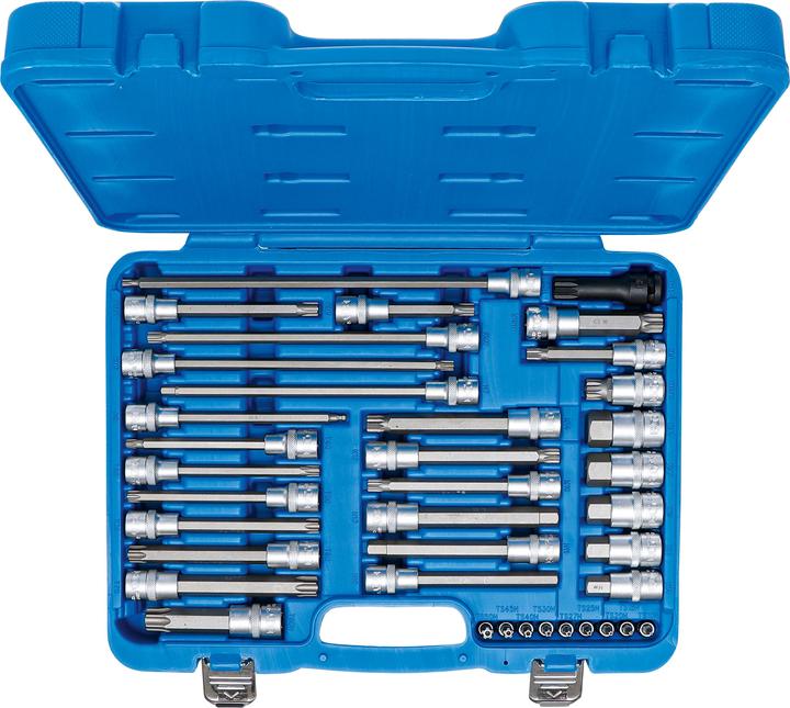 Image du produit BGS Jeu de douilles à embouts spécialement pour automobiles 38 pièces (Clé Allen, Denture interne)