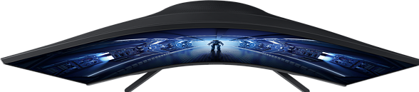 Actual product image Samsung Odyssey G5 - G55T (2560 x 1440 pixels, 26.90")