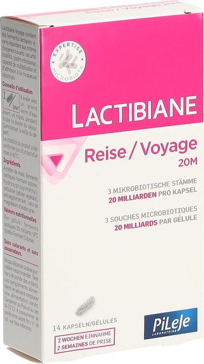 Actual product image Lactibiane Reise 20M (14 pcs., Capsules, 22 g)