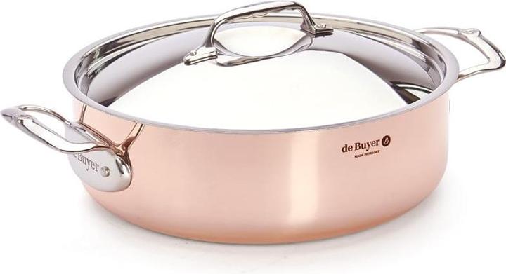 Image du produit de Buyer prima matera (28 cm, Cocotte + faitout, Acier inoxydable, Cuivre)