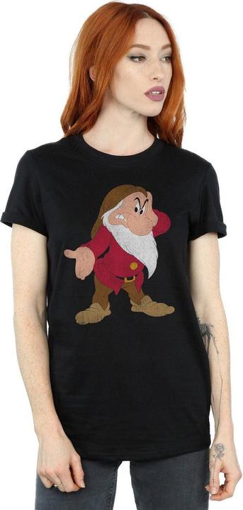 Image du produit Snow White T-shirt grincheux en coton pour dames et messieurs (M)