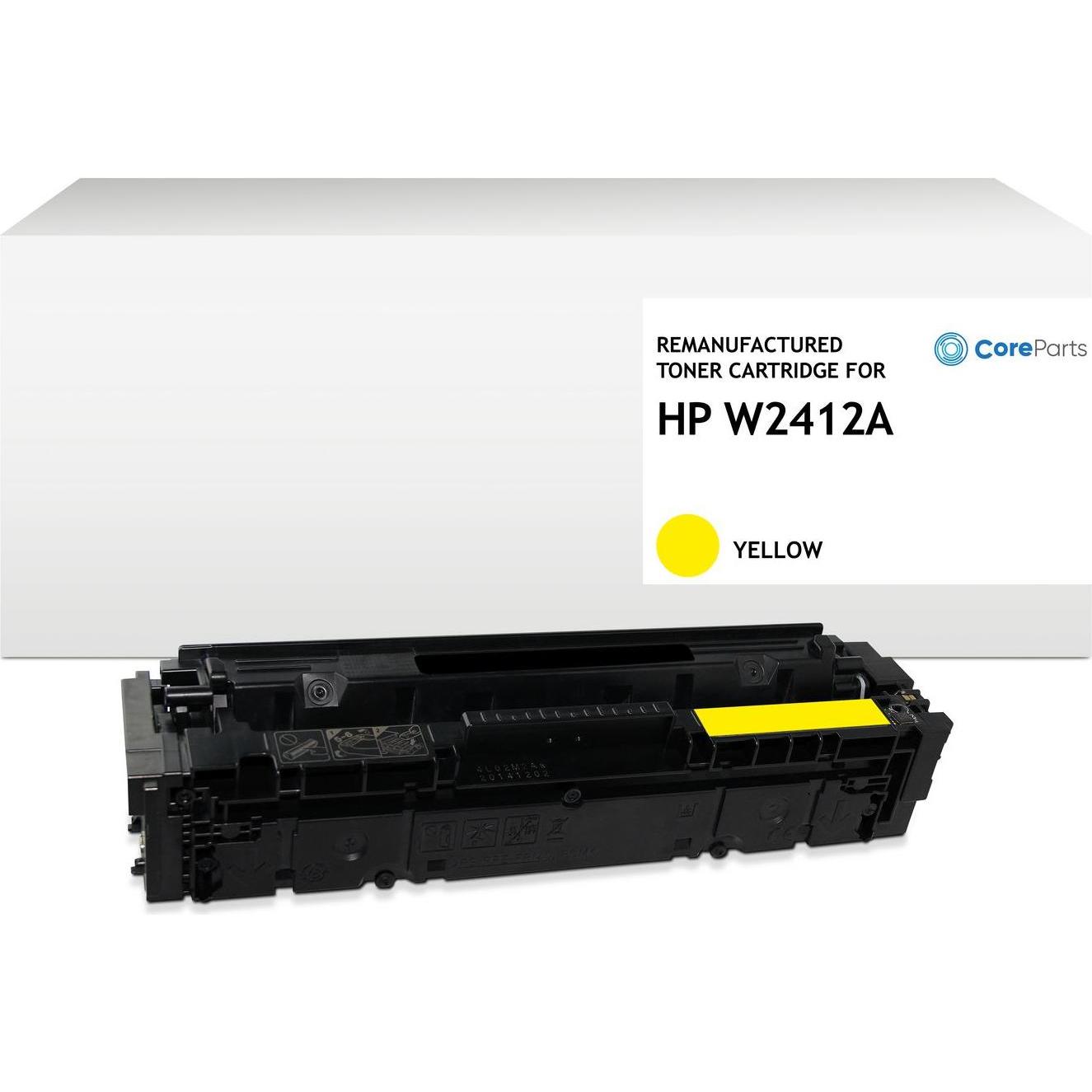 CoreParts, Toner, Toner Yellow for HP, Pages: (Y)