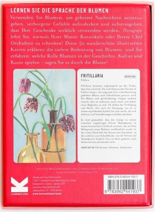 Actual product image 441937 - Floriography - Card game, 1 player, ages 8+ (DE edition) (German)