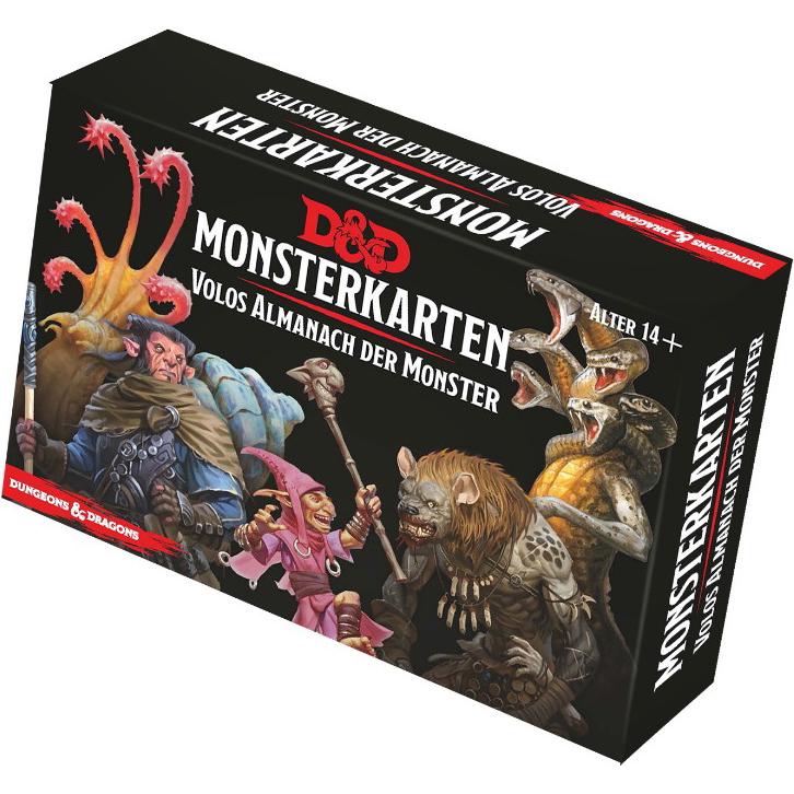 Ulisses Spiele Dungeons & Dragons - Monsterkarten - Volos Almanach der Monster (Deutsch)