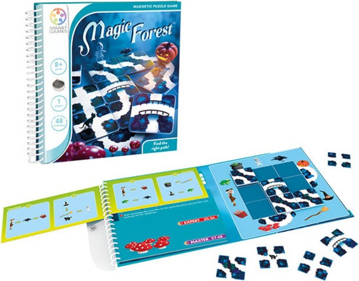 Productafbeelding Smart Games 10141848 - Magisch Bos, educatief spel, voor 1 speler, vanaf 8 jaar (Duits, Frans, Engels, Spaans)