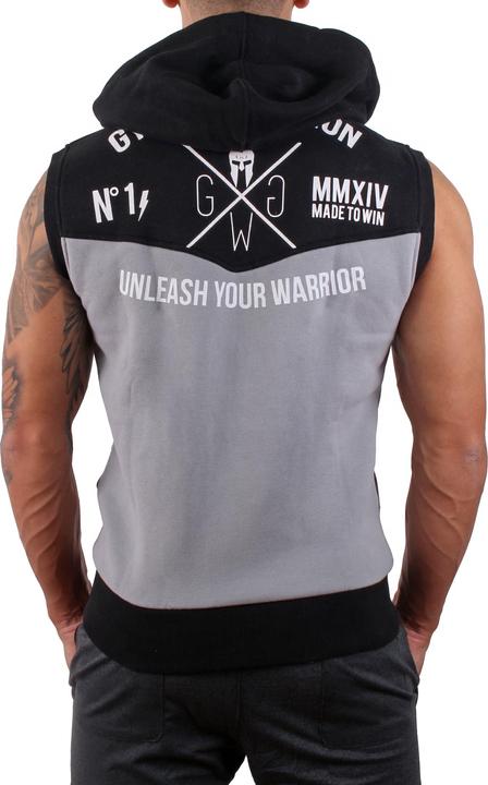 Immagine prodotto Gym Generation Felpa con cappuccio Alpha - NERO / GRIGIO (L)