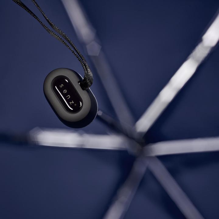Actual product image Senz Micro Foldable Storm Regenschirm, Mitternachtsblau