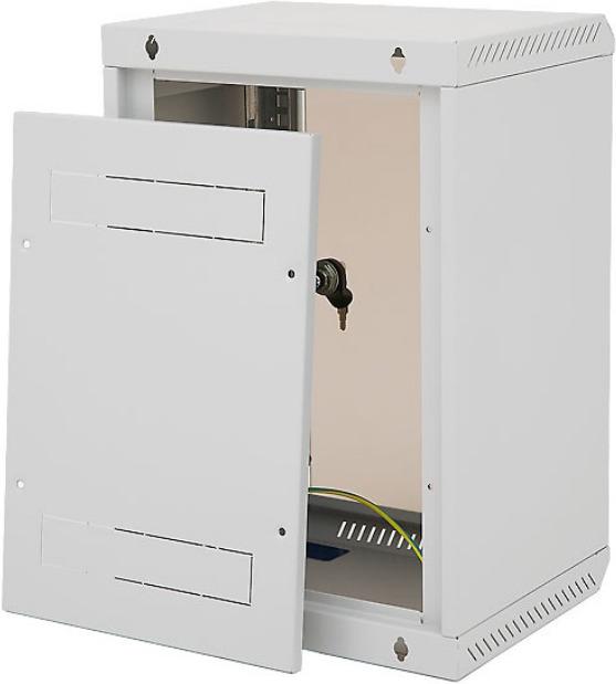 Produktbild Triton RKA-10-AS5-CAX-X1 - Geschweisstes 10"- bzw. 19" Gehäuse, IP30, Tragkraft 20 kg (10 Zoll Rack)