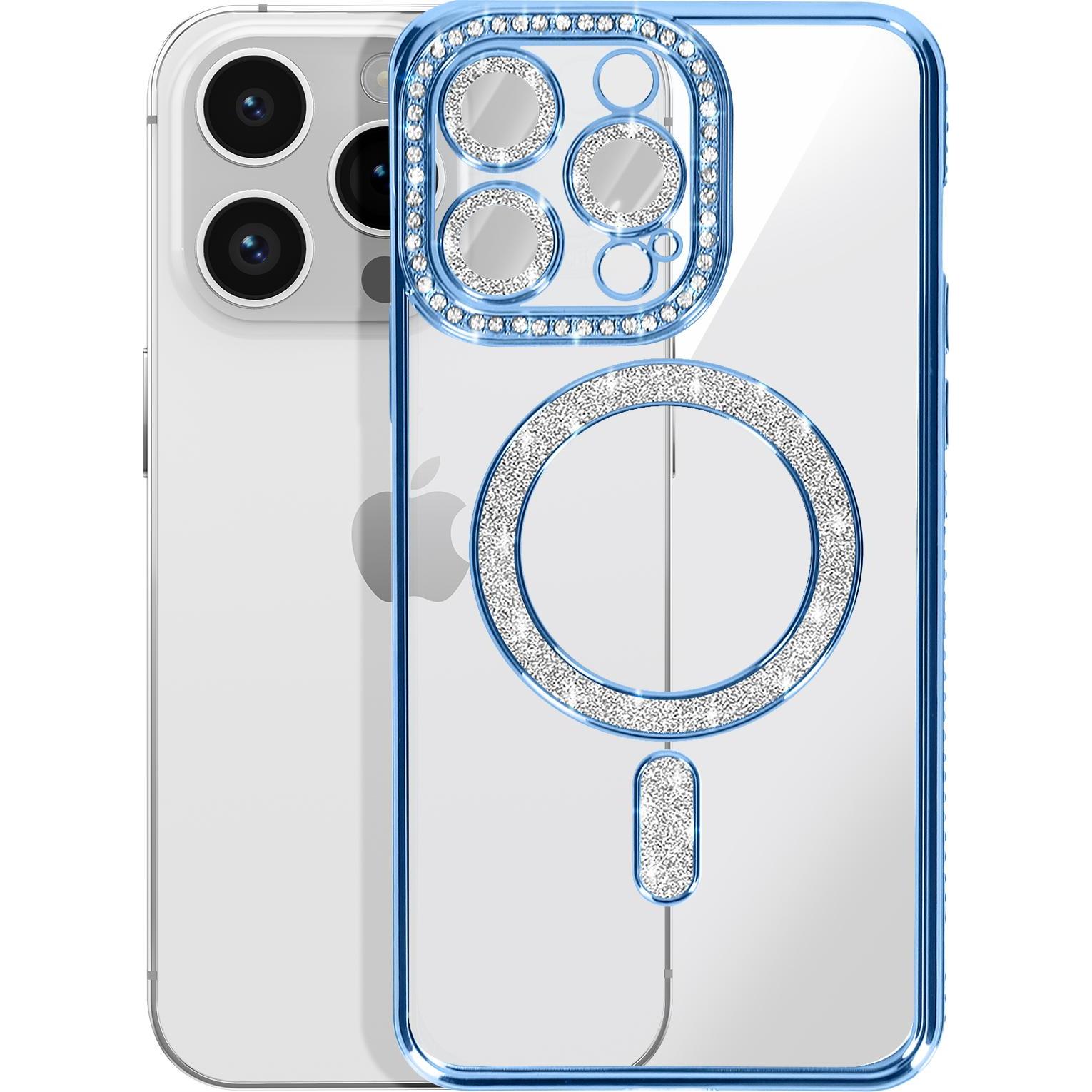 Avizar MagSafe (Apple iPhone 14 Pro), Smartphone Hülle, Blau