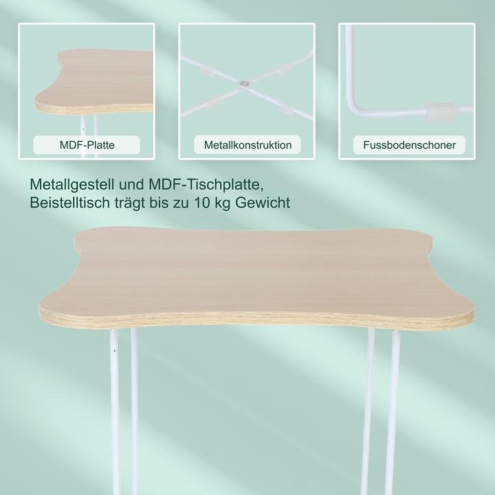 Image du produit Relaxdays table d'appoint (40 x 40 x 40 cm)