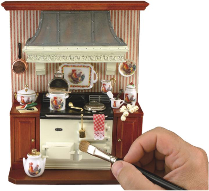Produktbild Reutter 001.801/0 - Wanddisplay "AGA-Herd", Miniatur