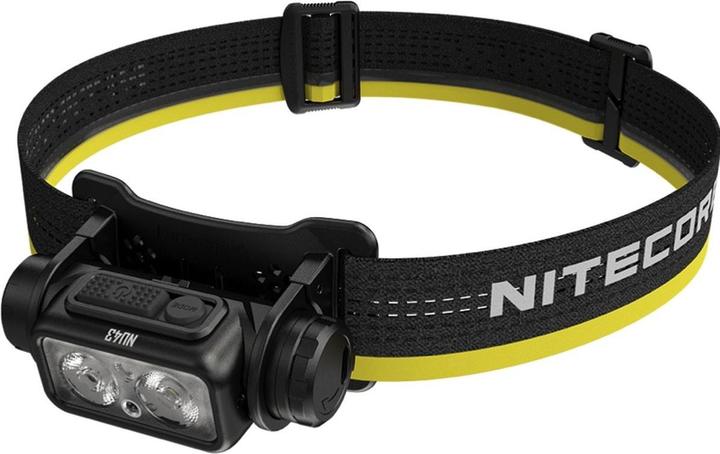 Actual product image Nitecore NU43 Black, Yellow Headband Flashlight LED (1400 lm)