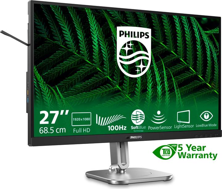 Image du produit Philips 68,5cm (27,0") 27B2G5200 16:09 HDMI+DP+USB IPS (1920 x 1080 pixels, 27")