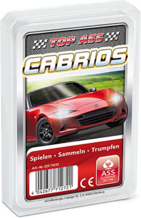 Produktbild ASS Altenburg 22571272 - Quartett - Cabrios (DE-Ausgabe) (Deutsch)