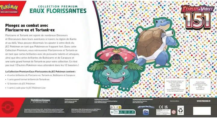 Actual product image Pokémon Blooming Waters Premium (French, Box Set & Collection)