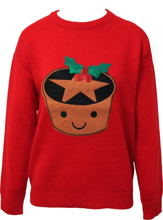 Immagine prodotto Brave Soul Maglia con disegno natalizio (XS)