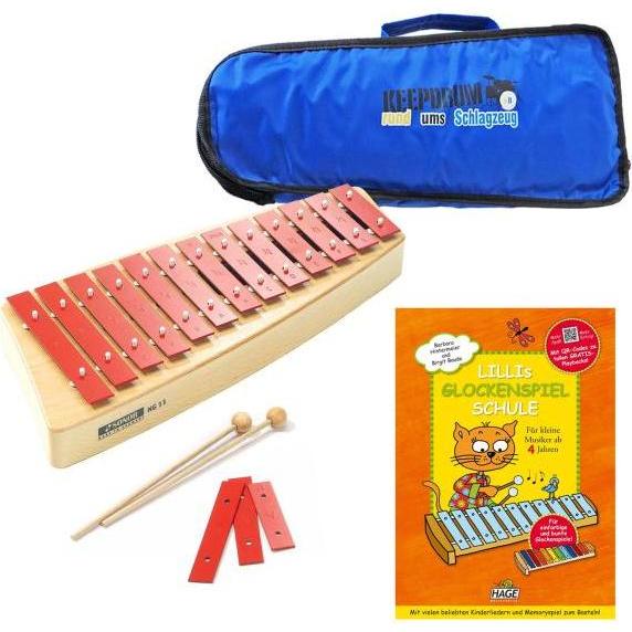 Thumbnail - Sonor NG-11 Glockenspiel mit Lehrbuch und Tasche