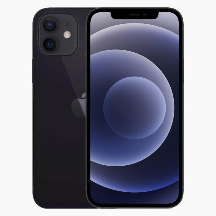 Image du produit Forza Refurbished iPhone 12 (128 Go, Noir, 6.10", 12 Mpx, Double SIM, B / Très bon)
