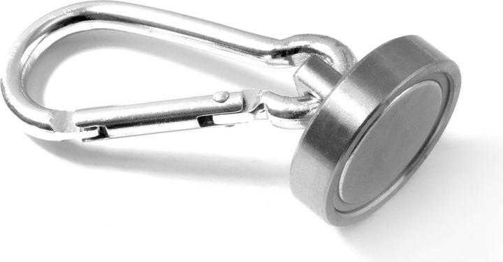 Actual product image Supermagnete Pot magnet with carabiner (1 x)