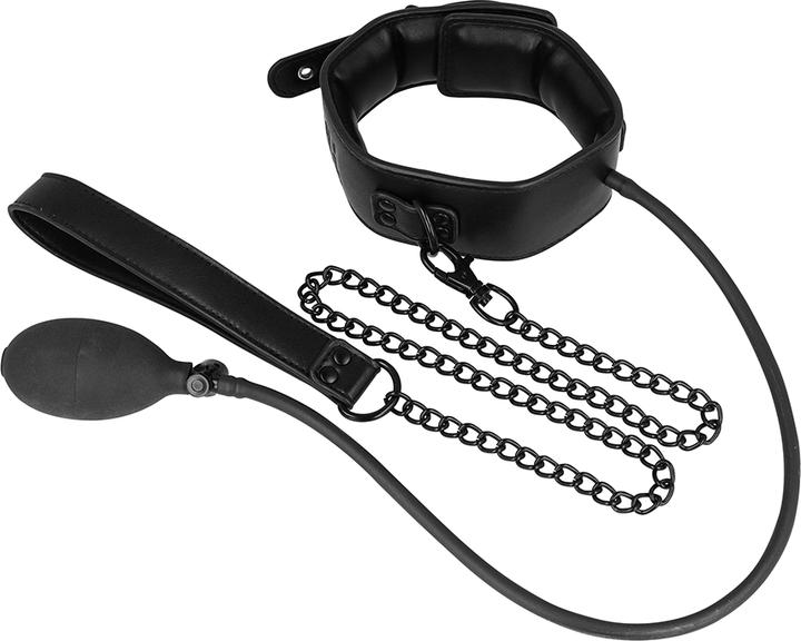 Produktbild Fetish submissive Bondage - Aufblasbares Wãoergehalsband Mit Kette