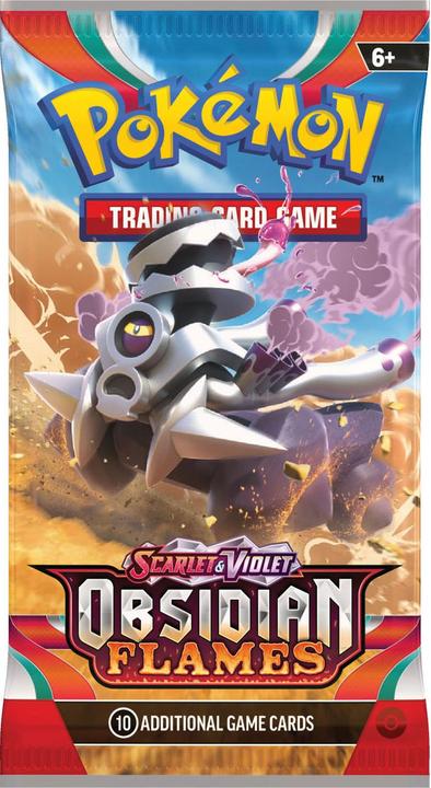 Image du produit Pokémon Obsidian Flames (Anglais, Pack de boosters)