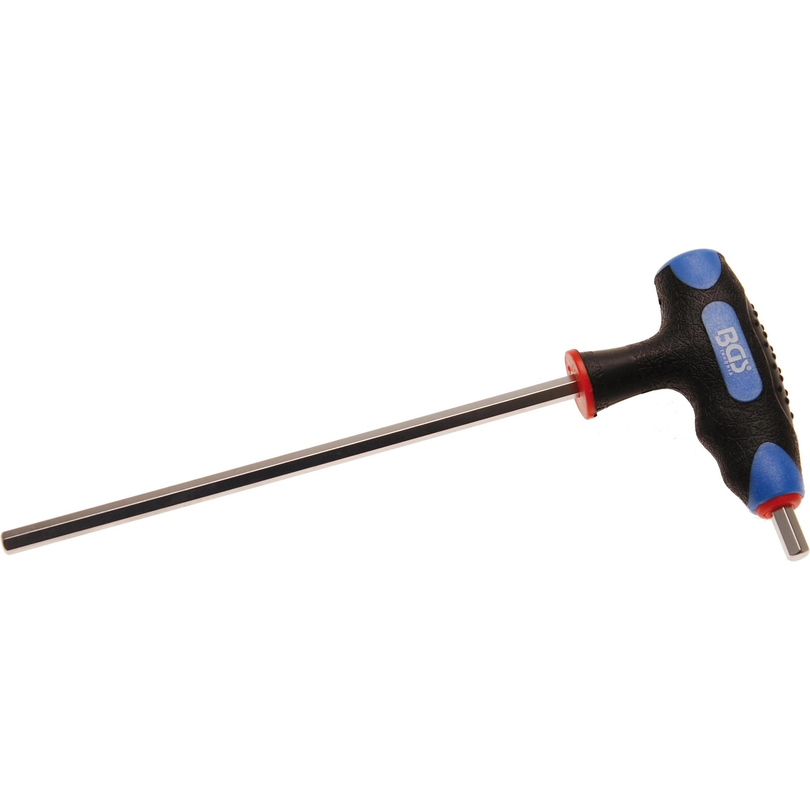 BGS, Schraubenzieher, Schraubendreher mit T-Griff und seitlicher Klinge Innensechskant 6 mm (Innensechskant)