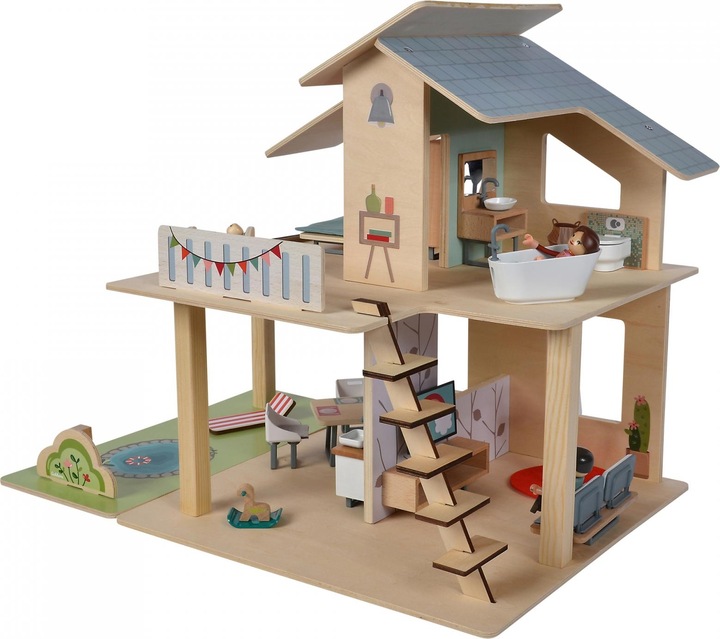 Immagine prodotto Eichhorn Casa delle bambole con mobili