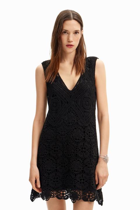 Image du produit Desigual Robe tricotée sans manches décontractée (S)