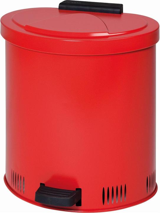 Produktbild asecos Putztuch Sammelbehälter Stahlblech rot 50 Liter (50 l)