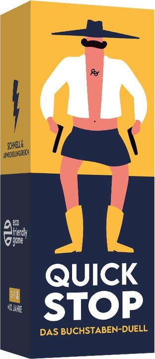 Produktbild ATM Gaming Quickstop Das Buchstabenduell (Deutsch, 2 - 7 Spieler)