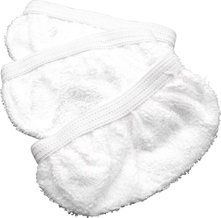 AccuCell Wischtuch Set (3-tlg.) Baumwollüberzug Ersatz für Dirt Devil 0317004 Dampfreiniger, Dampfmop