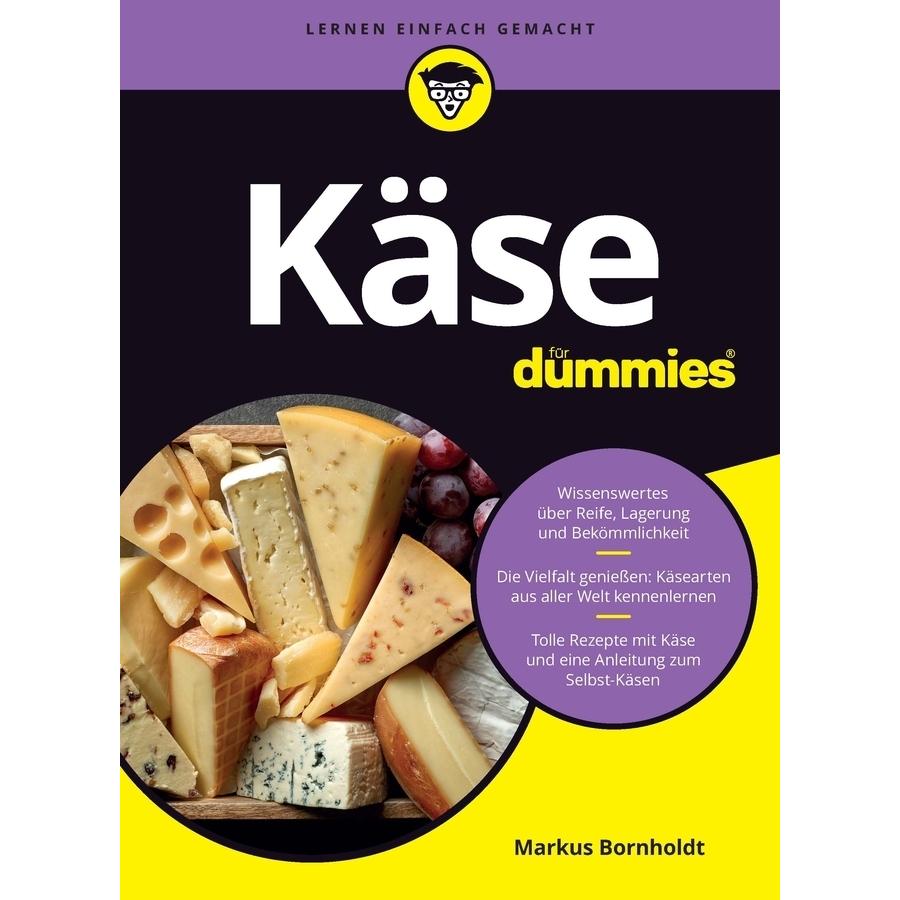 Käse für Dummies, Ratgeber von Markus Bornholdt