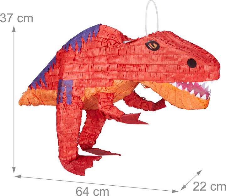Image du produit Relaxdays Pinata Dinosaure T-Rex (1 pièce(s))