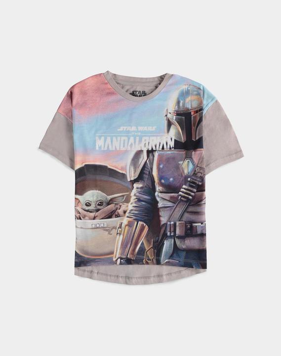 Produktbild The Mandalorian The Child Girls Long Dressed Tshirt (158, 164)